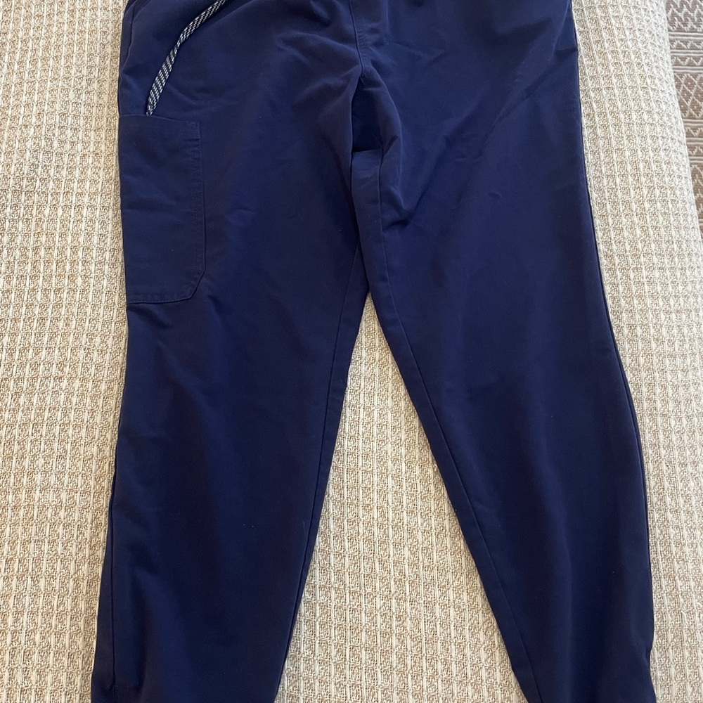 Jaanuu Blue Jogger Track Pants with Elastic Waistband men’s